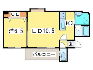 ＮＯＶＡ大通の物件間取画像